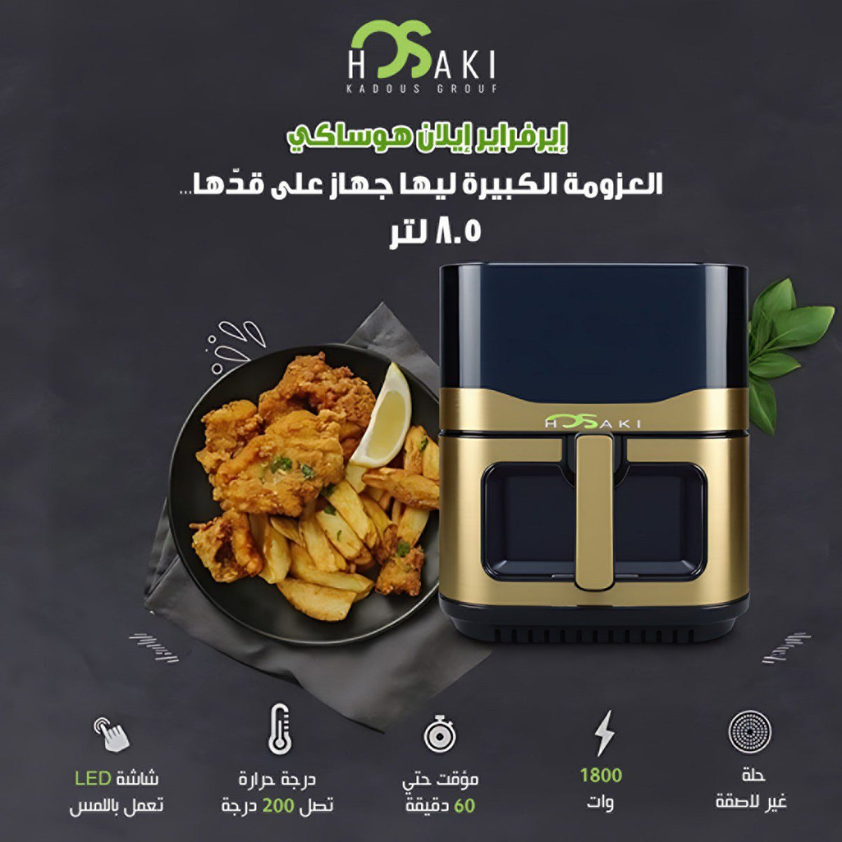 قلايه كهربائيه ديجيتال ايلان هوساكي